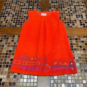 Piccolina Embroidered Corduroy Jumper Girls